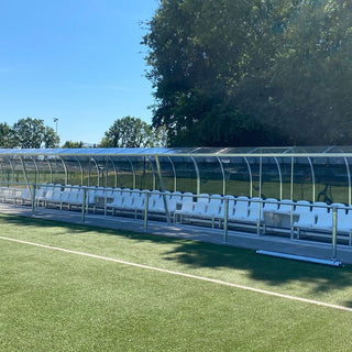 Maatwerk tribunes in Neder-over-Heembeek
