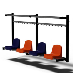 Aménagement de vestiaire C8