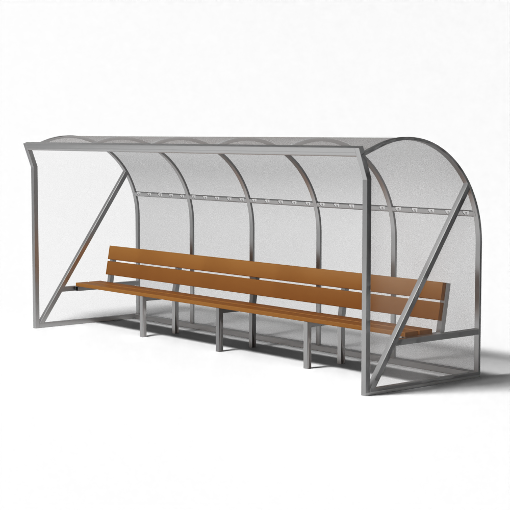 SKOR Düsseldorf hockey dugout in stijlvol en functioneel ontwerp