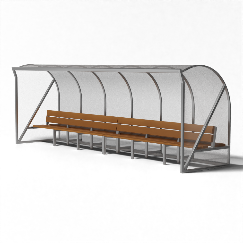 SKOR hockey dugouts Düsseldorf met duurzaam en onderhoudsarm ontwerp