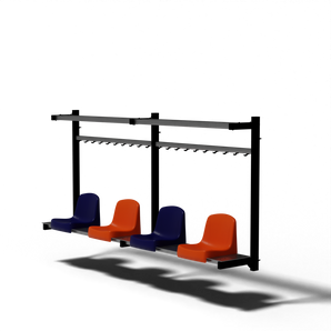 Aménagement de vestiaire C8