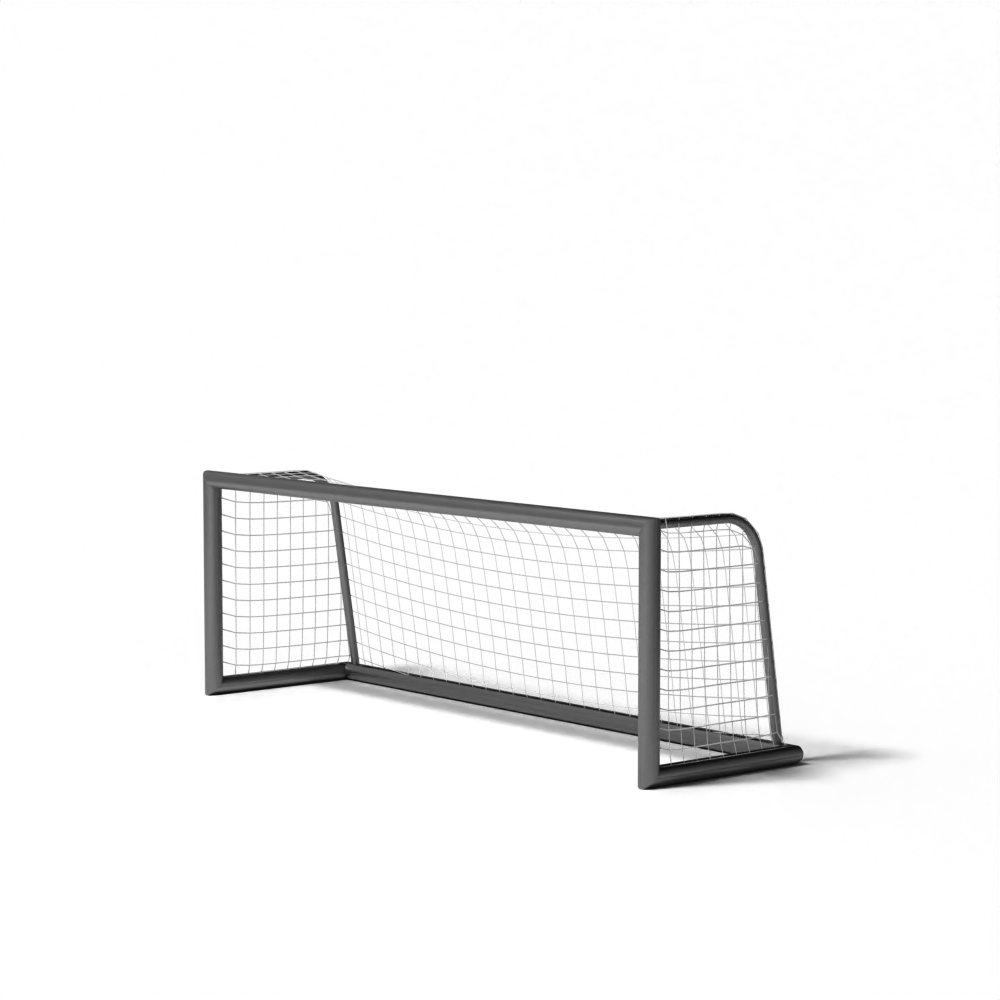 Verplaatsbaar aluminium voetbaldoel 3×1 m met netstrip of ComFix netbevestiging voor trainingen en sportverenigingen