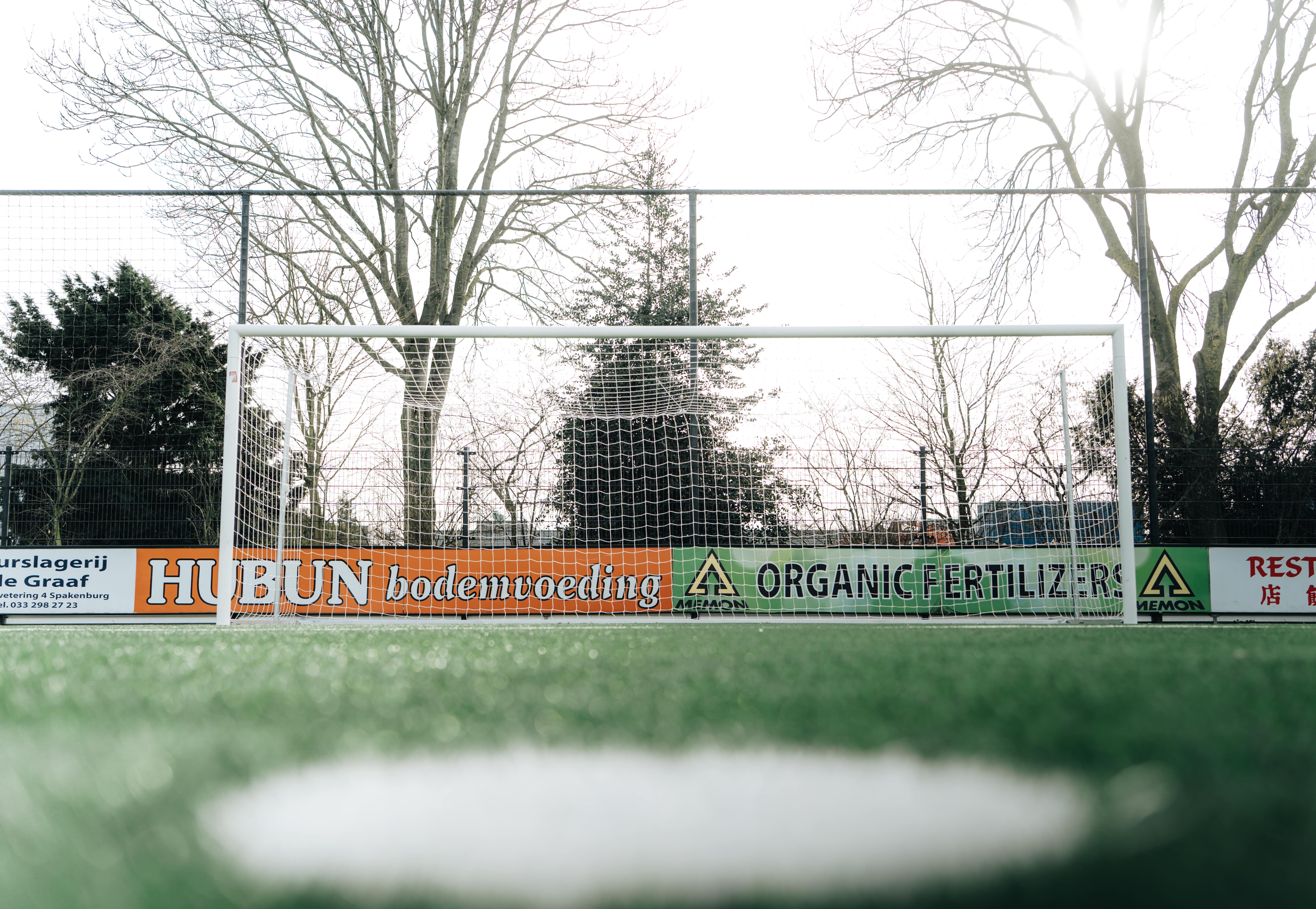 vast voetbaldoel kooimodel voor senioren 7x2 meter